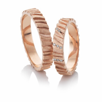 wind wedding bands | Atelier Marion Knorr