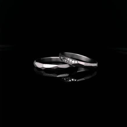 breakwater tantalum wedding bands | Atelier Marion Knorr